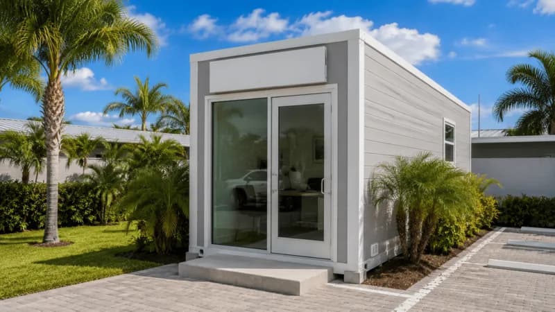 Container Offices & Workshops — custom container build by Seacoast Building & Design
