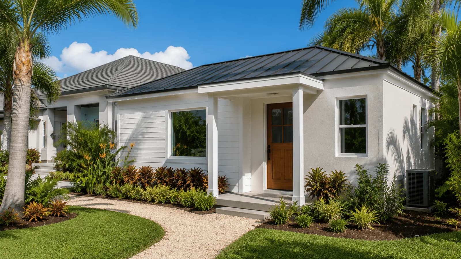 Representative container-based guest-space design in a Florida setting