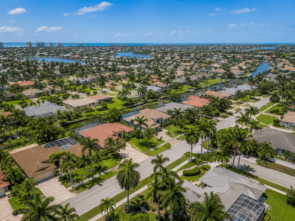 Representative Southwest Florida neighborhood